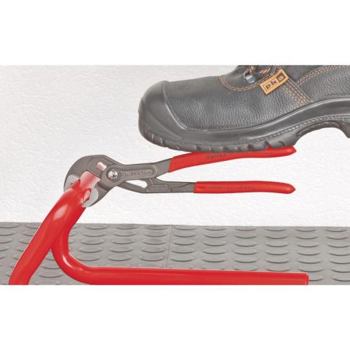 Knipex Cobra High-Tech Water Pump Pliers Plastic Coated Grey Atramentized 250mm 87 01 250